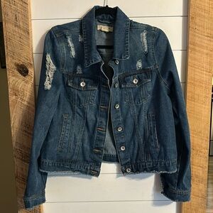 CISONO Denim jacket size XL Jean jacket 💙